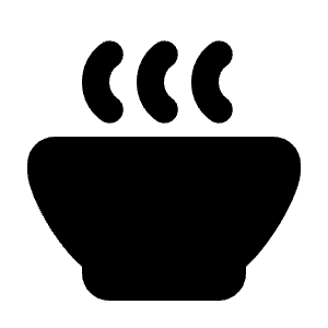 Soup Icon from Tabler Filled Set