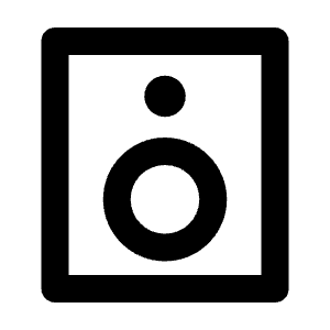 Speaker Line Icon from Remix Line Set