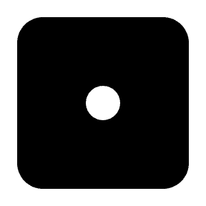 Square Dot Icon from Tabler Filled Set
