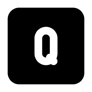 Square Letter Q Icon from Tabler Filled Set