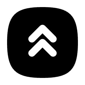 Square Rounded Chevrons Up Icon from Tabler Filled Set