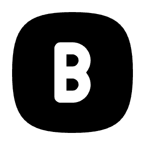 Square Rounded Letter B Icon from Tabler Filled Set