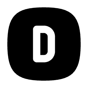 Square Rounded Letter D Icon from Tabler Filled Set