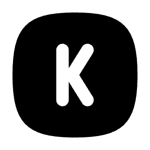 Square Rounded Letter K Icon from Tabler Filled Set