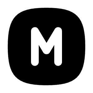 Square Rounded Letter M Icon from Tabler Filled Set