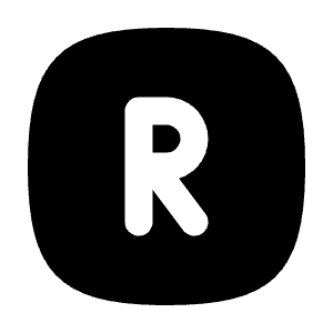 Square Rounded Letter R Icon from Tabler Filled Set