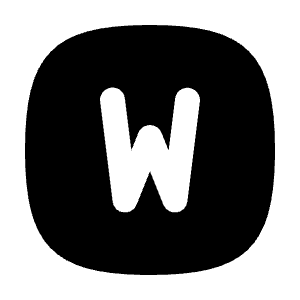 Square Rounded Letter W Icon from Tabler Filled Set