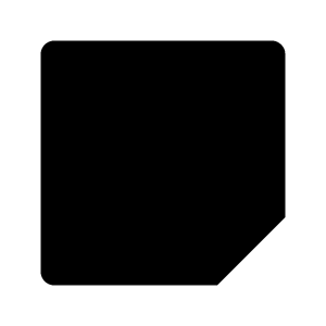 Sticky Note 2 Fill Icon from Remix Fill Set