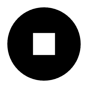 Stop Circle Fill Icon from Remix Fill Set