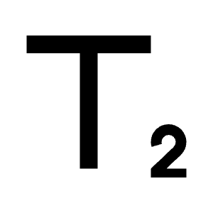 Subscript 2 Icon from Remix Line Set