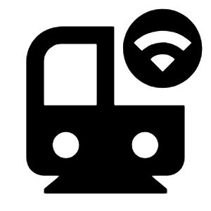 Subway Wifi Fill Icon from Remix Fill Set