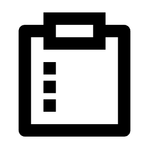 Survey Line Icon from Remix Line Set