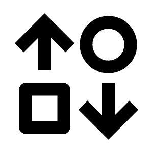 Swap 3 Line Icon from Remix Line Set