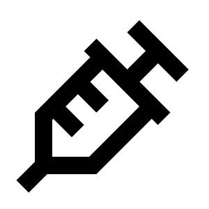 Syringe Line Icon from Remix Line Set
