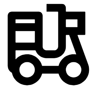 Takeaway Line Icon from Remix Line Set