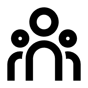 Team Line Icon from Remix Line Set