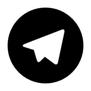 Telegram Fill Icon from Remix Fill Set