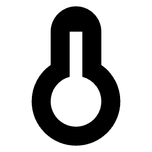 Temp Hot Fill Icon from Remix Fill Set