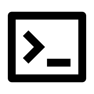 Terminal Box Line Icon from Remix Line Set