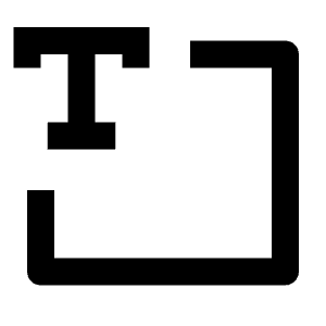 Text Block Icon from Remix Line Set