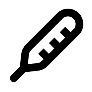 Thermometer Line Icon from Remix Line Set