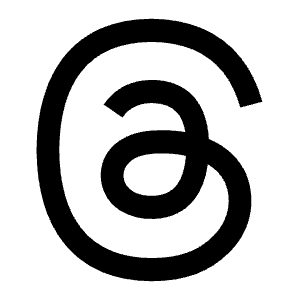 Threads Fill Icon from Remix Fill Set