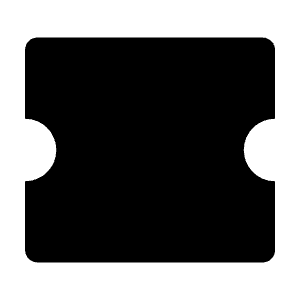 Ticket Fill Icon from Remix Fill Set