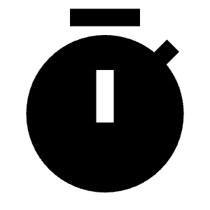 Timer Fill Icon from Remix Fill Set