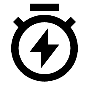 Timer Flash Line Icon from Remix Line Set