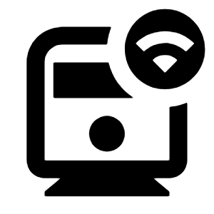 Train Wifi Line Icon from Remix Line Set