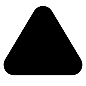 Triangle Icon from Tabler Filled Set