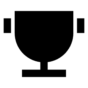 Trophy Fill Icon from Remix Fill Set