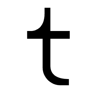 Tumblr Line Icon from Remix Line Set