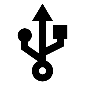 Usb Line Icon from Remix Line Set