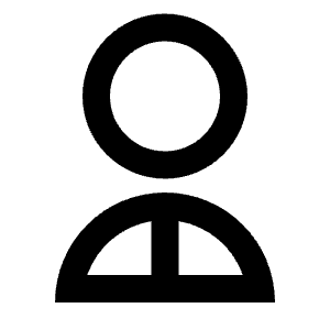 User 2 Line Icon from Remix Line Set
