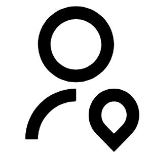 User Location Line Icon from Remix Line Set