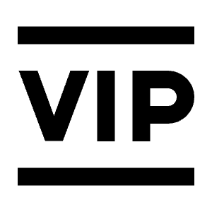 Vip Line Icon from Remix Line Set