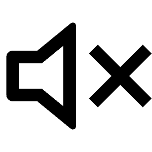 Volume Mute Line Icon from Remix Line Set