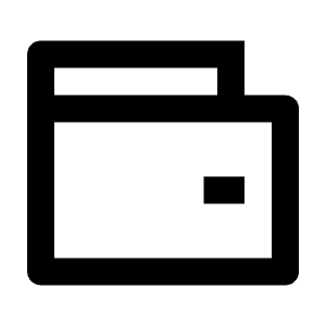 Wallet Line Icon from Remix Line Set