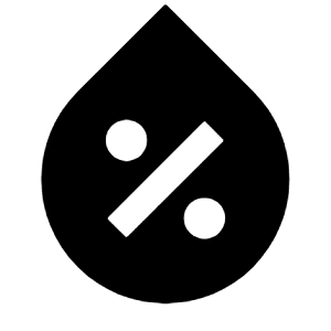 Water Percent Fill Icon from Remix Fill Set