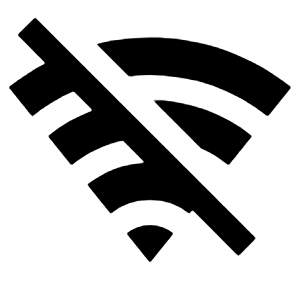 Wifi Off Fill Icon from Remix Fill Set