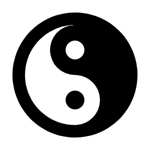 Yin Yang Icon from Tabler Filled Set