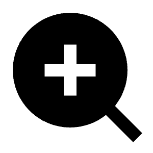 Zoom In Fill Icon from Remix Fill Set