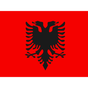 AL Albania Icon from Flagpack Set