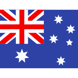 AU Australia Icon from Flagpack Set