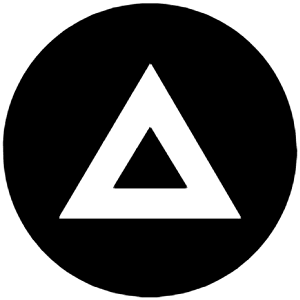 Basic Attention Token Icon from Cryptocurrency Black Set