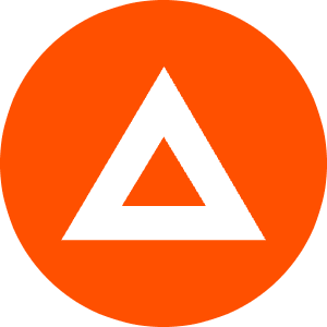 Basic Attention Token Icon from Cryptocurrency Colors Set