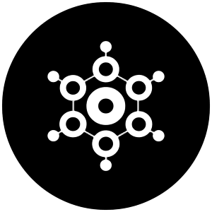 Bco Icon from Cryptocurrency Black Set