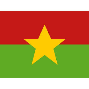 BF Burkina Faso Icon from Flagpack Set