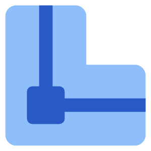 Center Stroke Icon from Core Flat Set